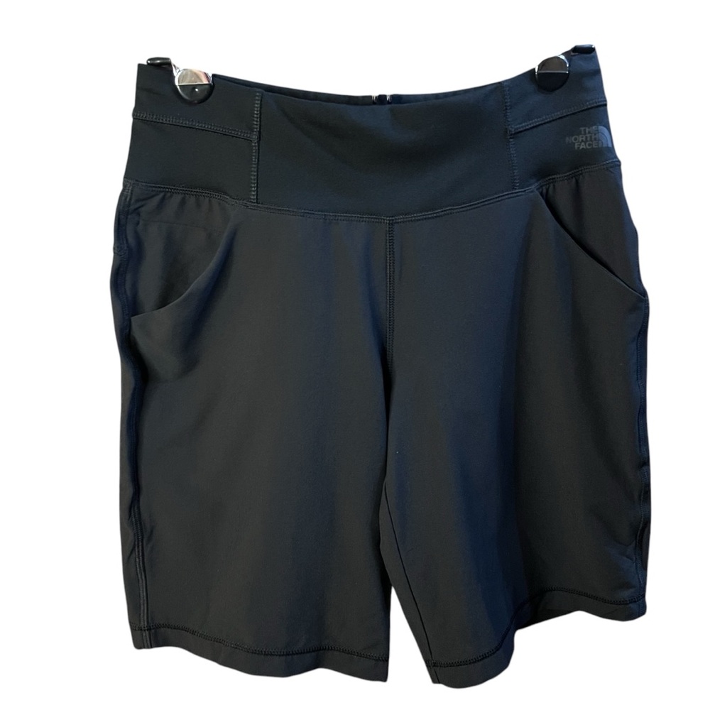 The North Face Women’s Shorts Sz XS Flashdry Black Cycling Bike Run 10in inseam